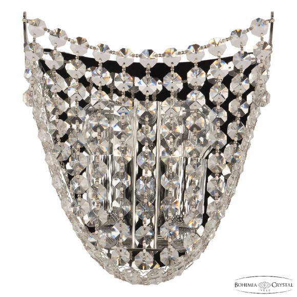 Настенный светильник Bohemia Ivele Crystal 778B/19 Ni