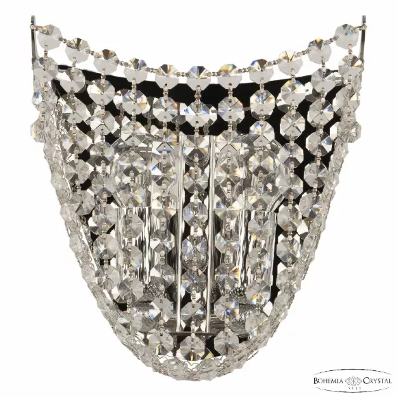 Настенный светильник Bohemia Ivele Crystal 778B/19 Ni Настенный светильник Bohemia Ivele Crystal 778B/19 Ni