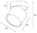 Накладной спот Hesby Lighting Mysen HSBL_0179