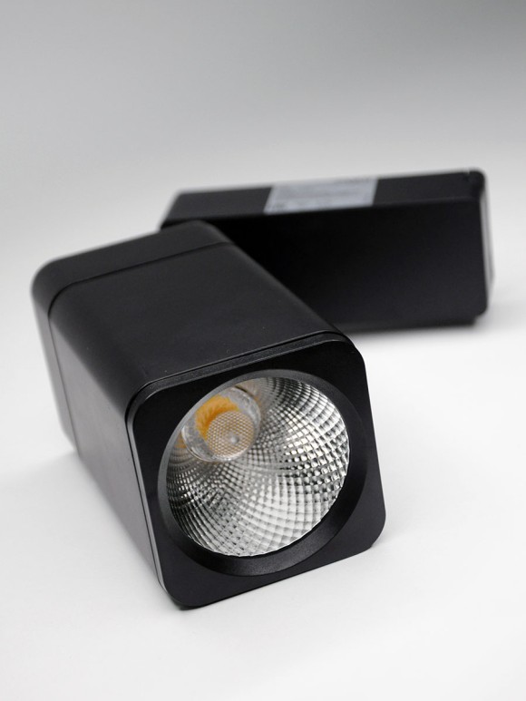 Трековый светильник Elvan ST-05SQ-20W-WW-Bl