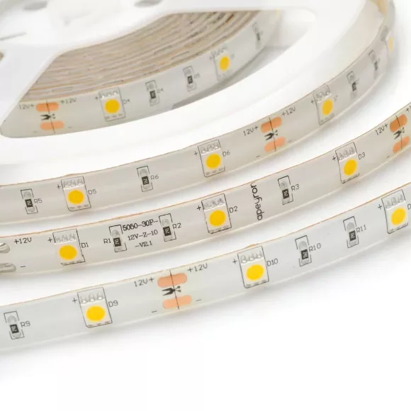 Светодиодная лента Apeyron 12В СТ 7,2Вт/м smd5050 30д/м IP65 360Лм/м 5м 4000К 00-150 Светодиодная лента Apeyron 12В СТ 7,2Вт/м smd5050 30д/м IP65 360Лм/м 5м 4000К 00-150