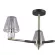 Лампа светодиодная ультрафиолетовая (UL-00005855) Uniel E27 9W матовая LED-A60-9W/UVAD/E27/FR PLZ07BK