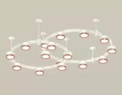 Комплект подвесного светильника Ambrella Light Techno Ring XR92211160 (A9221, A9226, C9241, C9236, N8126)