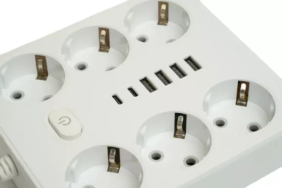 Удлинитель Stekker Home plus HM09-66-02 49982