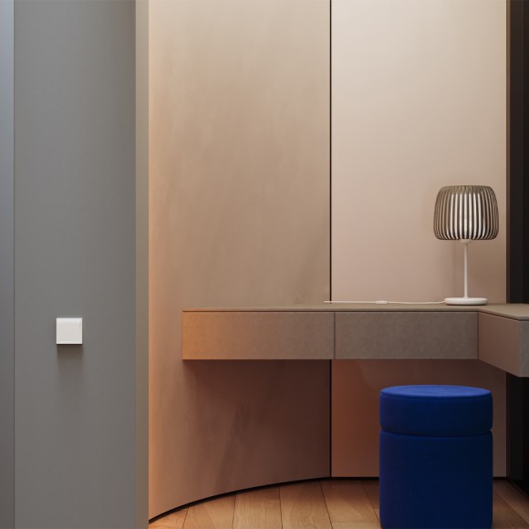 Накладка для выключателя карточного Voltum S70 (хлопок) VLS002613