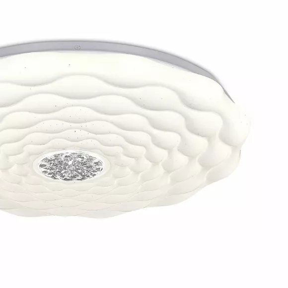 Потолочный светильник Escada Polly 610/PL LED, Белый, От теплого до холодного, Металл Потолочный светильник Escada Polly 610/PL LED, Белый, От теплого до холодного, Металл