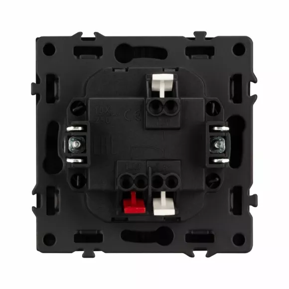Выключатель проходной 1 кл подсветка софт-тач черный оникс Arlight SWT-MKP1-SFPL-L-BK (250V, 10A) 054261(1) Выключатель проходной 1 кл подсветка софт-тач черный оникс Arlight SWT-MKP1-SFPL-L-BK (250V, 10A) 054261(1)