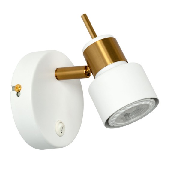 Спот Arte Lamp ALMACH A1906AP-1WH, GU10, 50W, белый