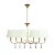 Подвесной светильник Mantra Paola Painted Gold 3541