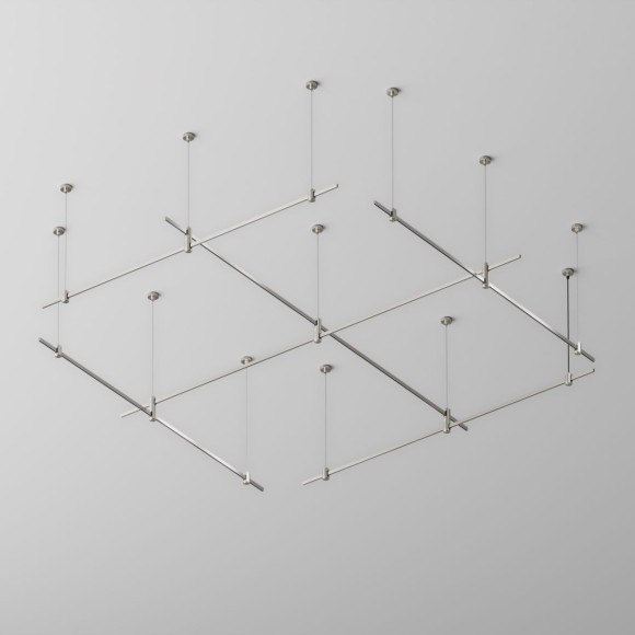 Шинопровод магнитный накладной/подвесной Maytoni Flarity TRX154-112PT