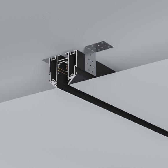 Крышка боковая 2шт Arlight MAG-ORIENT-COVER-SIDE-STR-2000 (BK) (Пластик) 059605