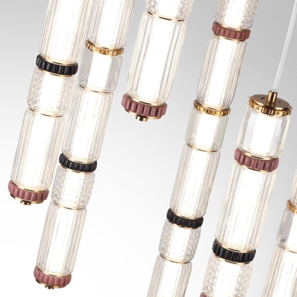 Каскадная люстра Odeon Light L-Vision Collier 5455/210L