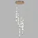 Каскадная люстра Odeon Light L-Vision Collier 5455/210L