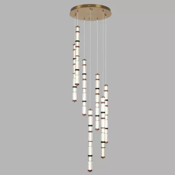 Каскадная люстра Odeon Light L-Vision Collier 5455/210L