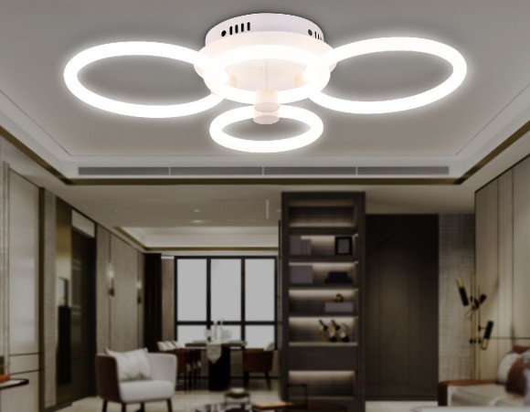 Потолочная светодиодная люстра с пультом управления Ambrella Light Original FA3811