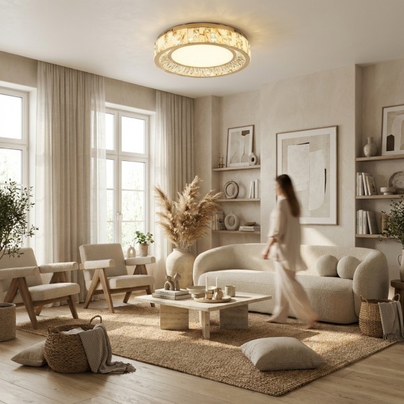 Потолочный светильник Modelux ML.2400.600 GD