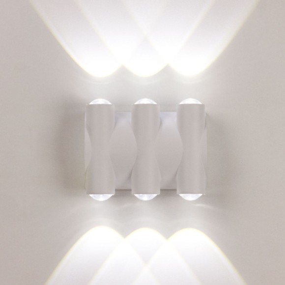 Фасадный светильник AM Group AM359-6X1W WH 4000K