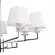 Люстра на штанге Escada Rhapsody 10161/7PL, Хром, Белый, Металл, крупный план