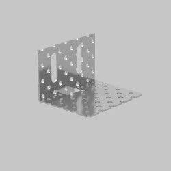 Уголок регулируемый для монтажа (2 шт.) IMEX Ut25 IL.0007.7201-AL