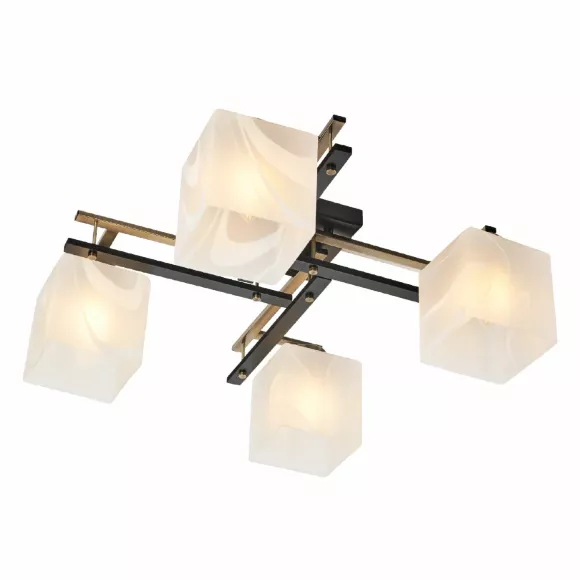 Потолочная люстра MyFar Bona MR1590-4C, Модерн, Белый Потолочная люстра MyFar Bona MR1590-4C, Модерн, Белый