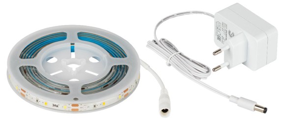 Светодиодная лента для растений Эра FITO-Strip Light-Rа90-300LED-5m-12V-IP65 4000K Б0064591