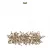 Подвесная люстра Loft IT Spark 10101/600 Gold