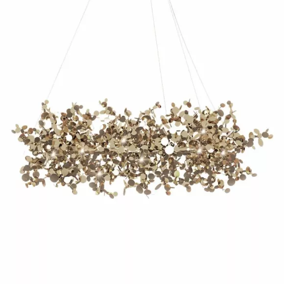 Подвесная люстра Loft IT Spark 10101/600 Gold, светодиодный модуль