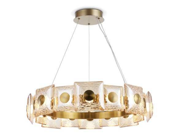 Подвесная светодиодная люстра Ambrella Light Crystal LH31027