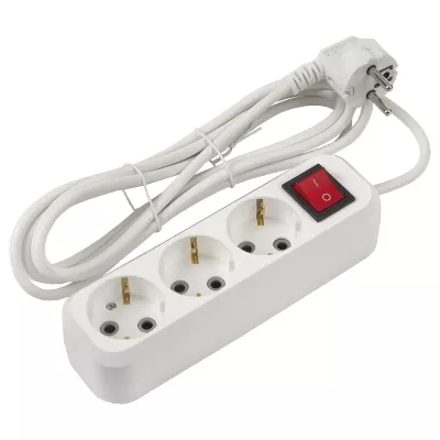 Удлинитель бытовой General GES-10-3x075-3-3m-S 470090