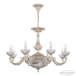 Подвесная люстра Bohemia Ivele Crystal AL78101P/8/250 WMG P Clear/M-1G