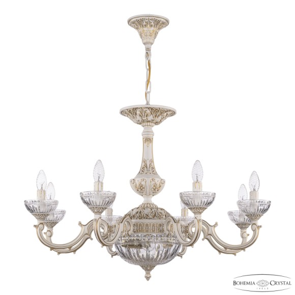 Подвесная люстра Bohemia Ivele Crystal AL78101P/8/250 WMG P Clear/M-1G