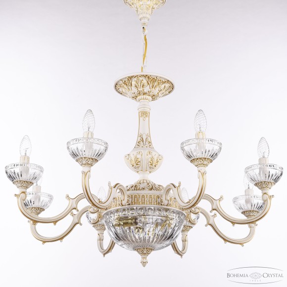 Подвесная люстра Bohemia Ivele Crystal AL78101P/8/250 WMG P Clear/M-1G