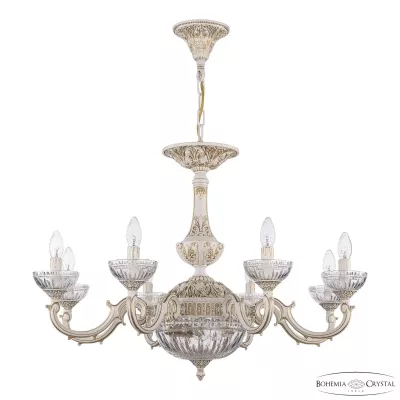 Подвесная люстра Bohemia Ivele Crystal AL78101P/8/250 WMG P Clear/M-1G