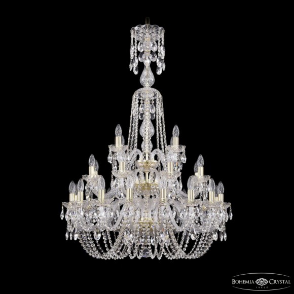 Подвесная люстра Bohemia Ivele Crystal 1402/16+8+4/300/XL-123/3d G
