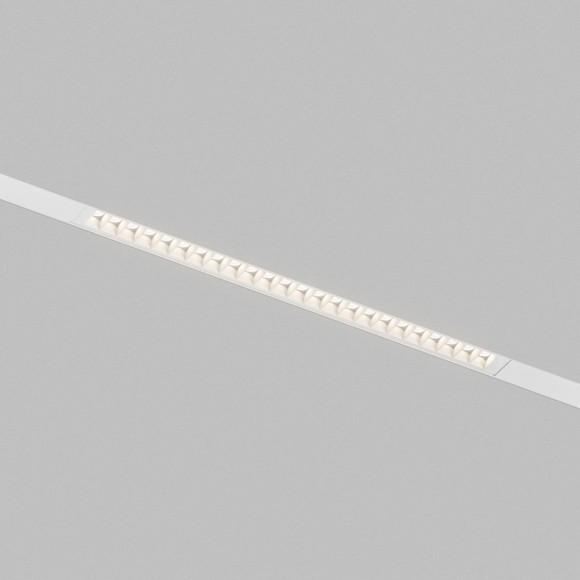 Трековый однофазный светильник Denkirs Simple Grill DK8102-WH