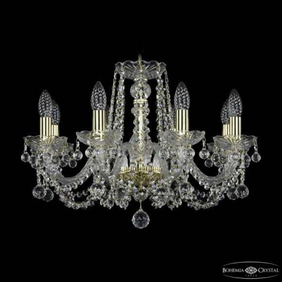 Подвесная люстра Bohemia Ivele Crystal 1402/8/195 G Balls