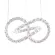 Подвесная люстра Delight Collection MD19001034-1D chrome