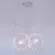 Подвесная люстра Delight Collection MD19001034-1D chrome, декоративные элементы крупным планом