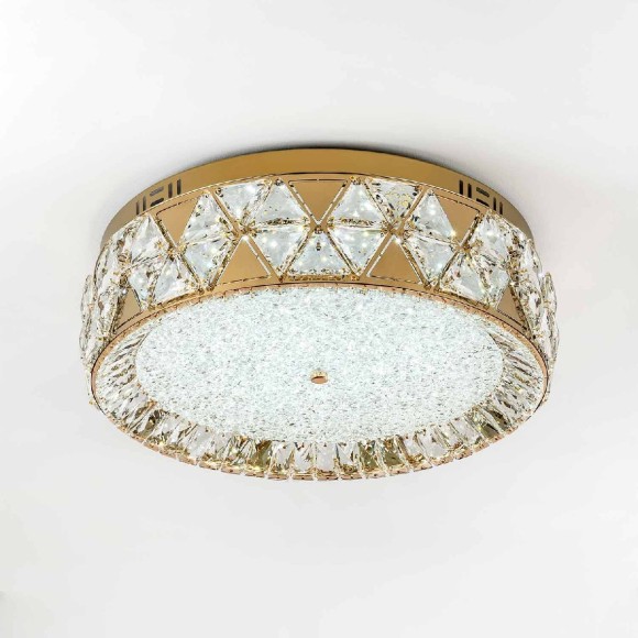 Потолочная светодиодная люстра с пультом управления Modelux ML.2304.500 GD