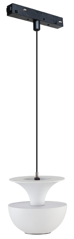 Трековый магнитный светильник iLedex Vision 4822-012-D80-6W-38DG-4000K-WH