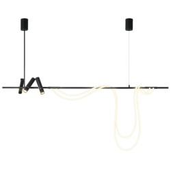 Подвесной светильник Delight Collection 7242P/L1200 black/white