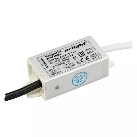 Блок питания Arlight ARPV-12012-D (12V, 1.0A, 12W) 022205 Блок питания Arlight ARPV-12012-D (12V, 1.0A, 12W) 022205