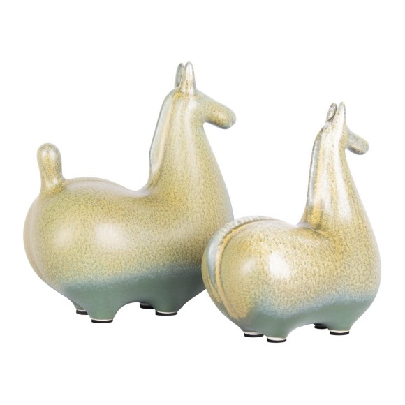 Статуэтка (2 шт.) Loft IT Horse 10283 Green (2 pcs)
