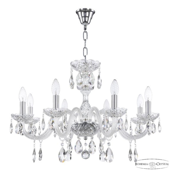Подвесная люстра Bohemia Ivele Crystal 117/8/240 Ni