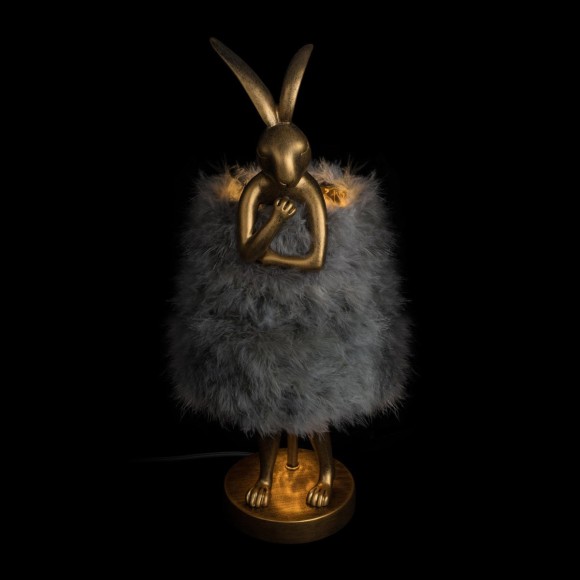 Настольная лампа Loft IT Lapine 10315/A Grey fluff