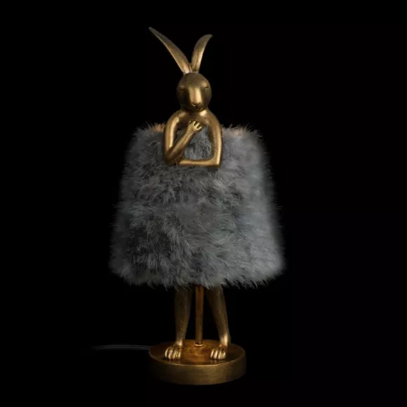 Настольная лампа Loft IT Lapine 10315/A Grey fluff Настольная лампа Loft IT Lapine 10315/A Grey fluff