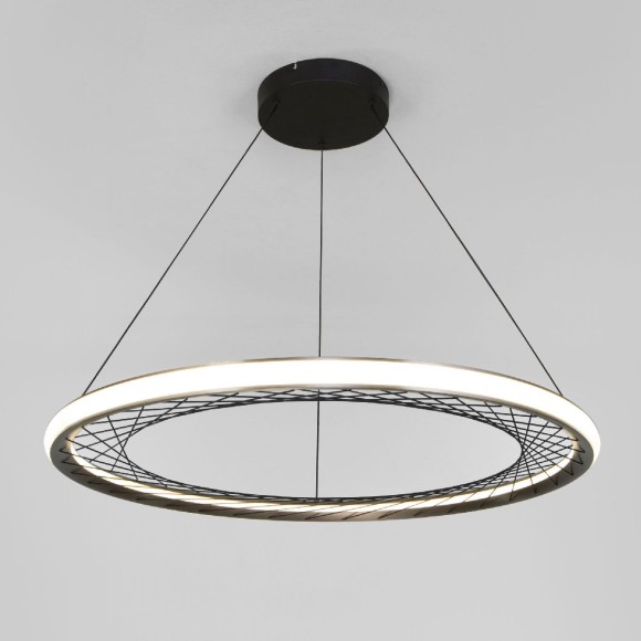 Подвесная светодиодная люстра Eurosvet Parafe 40025/1 LED серый