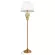 Торшер Loft IT Gladiole 10382F, Белый, Металл, Ткань, основание крупным планом