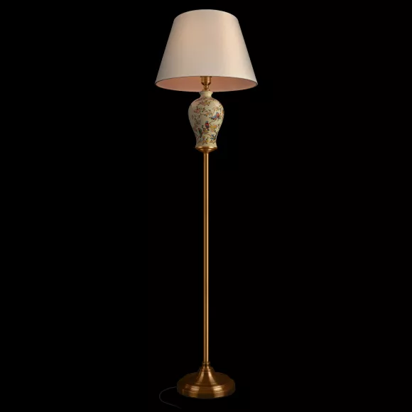 Торшер Loft IT Gladiole 10382F, Неоклассика, Белый Торшер Loft IT Gladiole 10382F, Неоклассика, Белый