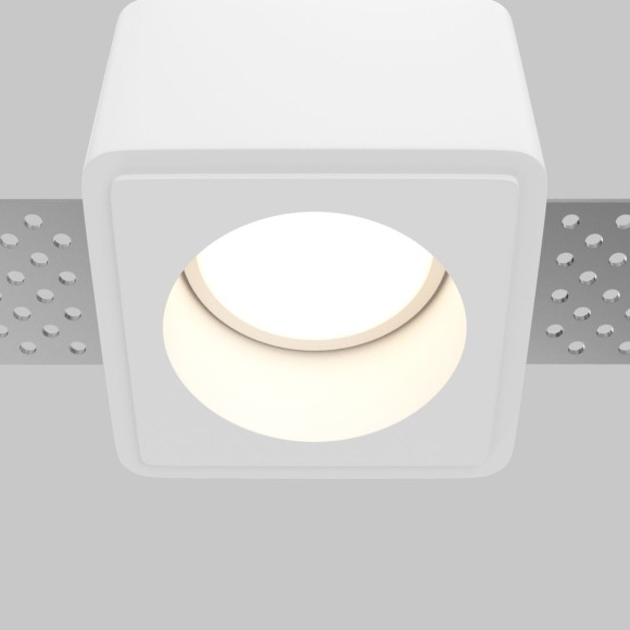 Встраиваемый светильник Maytoni Gyps Modern DL123-GU10-01-W